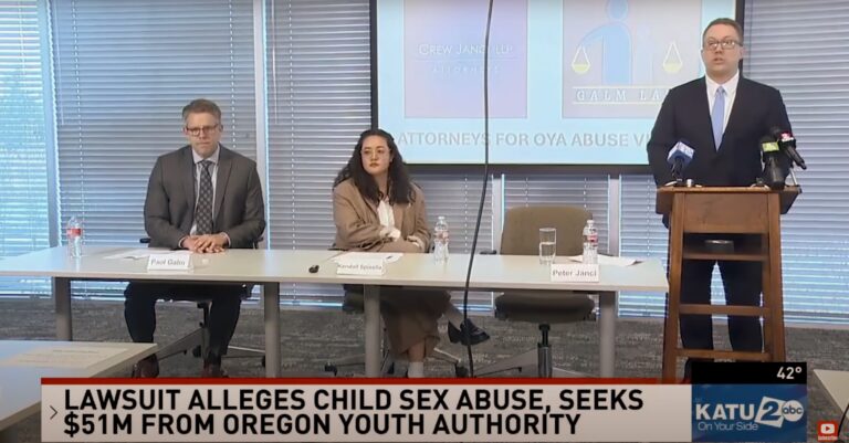 Crew Janci Team Announces Lawsuit Against Oregon Youth Authority For Child Sexual Abuses Press And Media